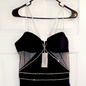 Diamante Strap Jumpsuit